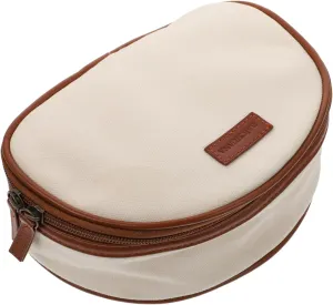 1Pc Fashionable Travel Toiletry Bag Durable Canvas Makeup Pouch for Skincare Cosmetics Versatile Storage for Travel Essentials