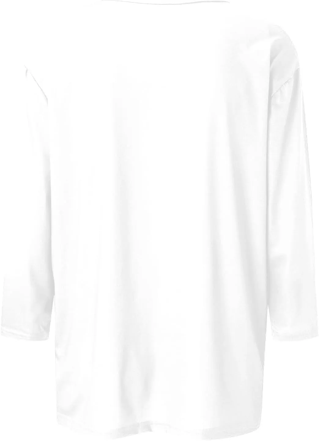 3/4 Length Sleeve Womens Tops 2025 Summer Round Neck Shirts Three Quarter Sleeve Tshirts
