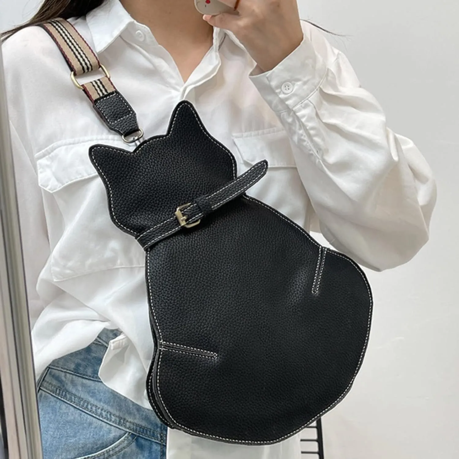 Casual Daily Daypack Purse for Women Letter Purse Mobile Phone Messenger Bags Stylish Daypack Shoulder Bag