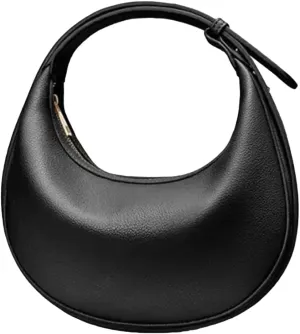 Classic Womens Shoulder Bag Crossbody Bag For Women Trendy Leather Crescent Handbag Casual Satchel Purse Versatile Work Purse