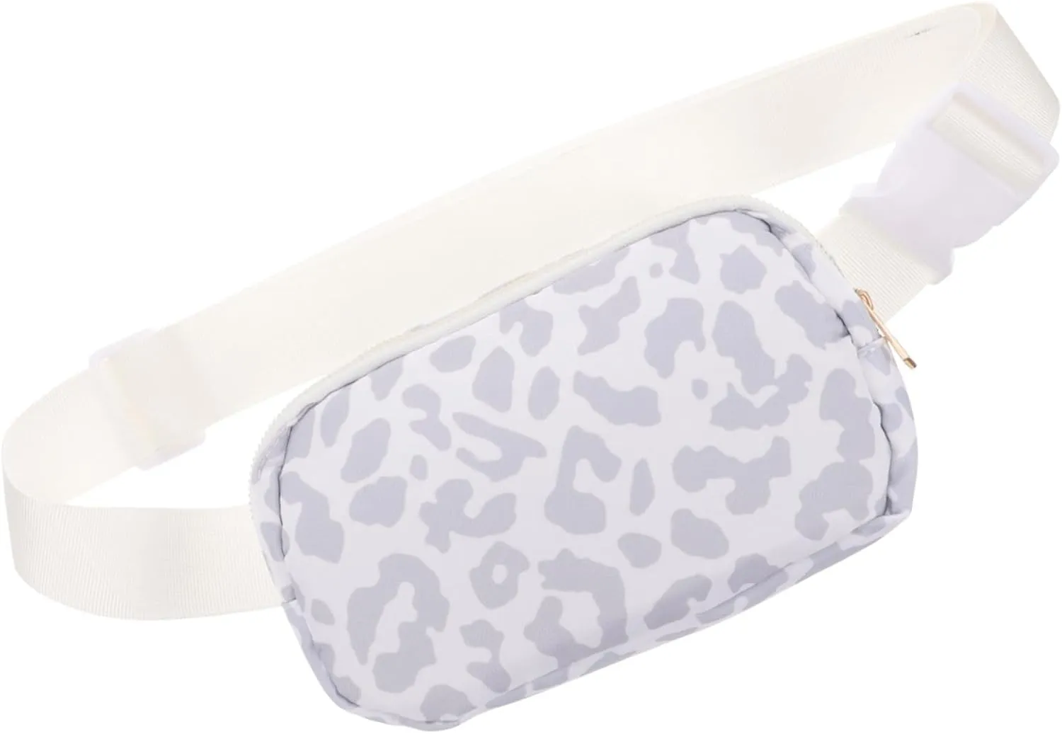 CLISPEED Adjustable Fanny Pack for Women Stylish Running Waist Bag with Leopard Print for Hiking Workout and Travel Versatile Belt Bag for Active