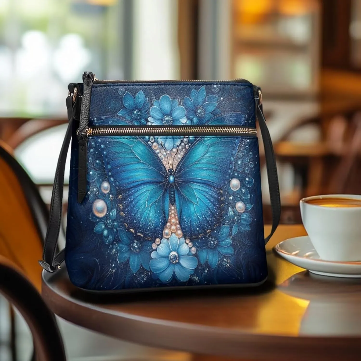 Crossbody Bags for Women Trendy Travel Stylish Handbag Tote with Strap Leather Shoulder Purse