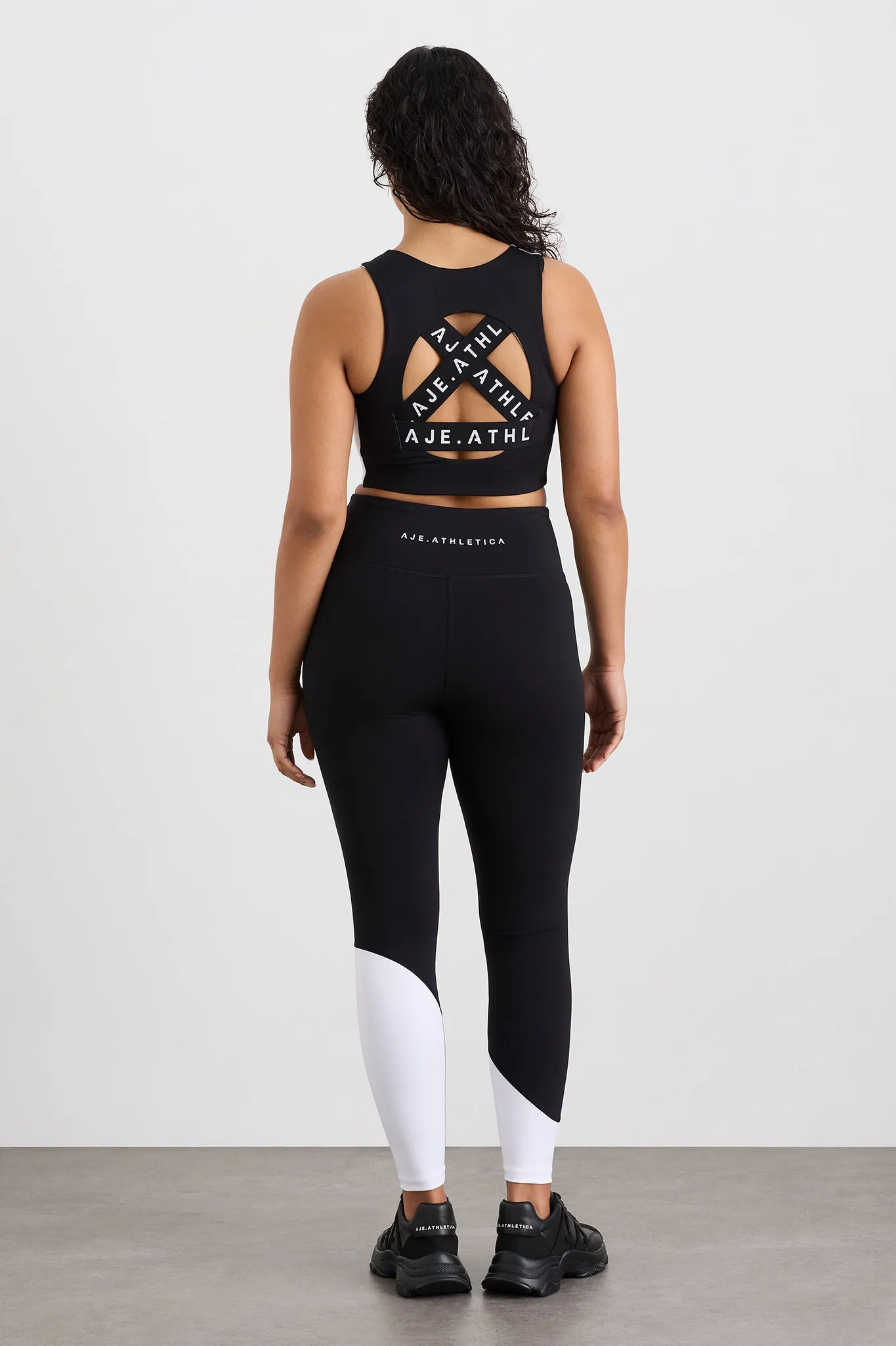 Curved Panel Full Length Legging 226