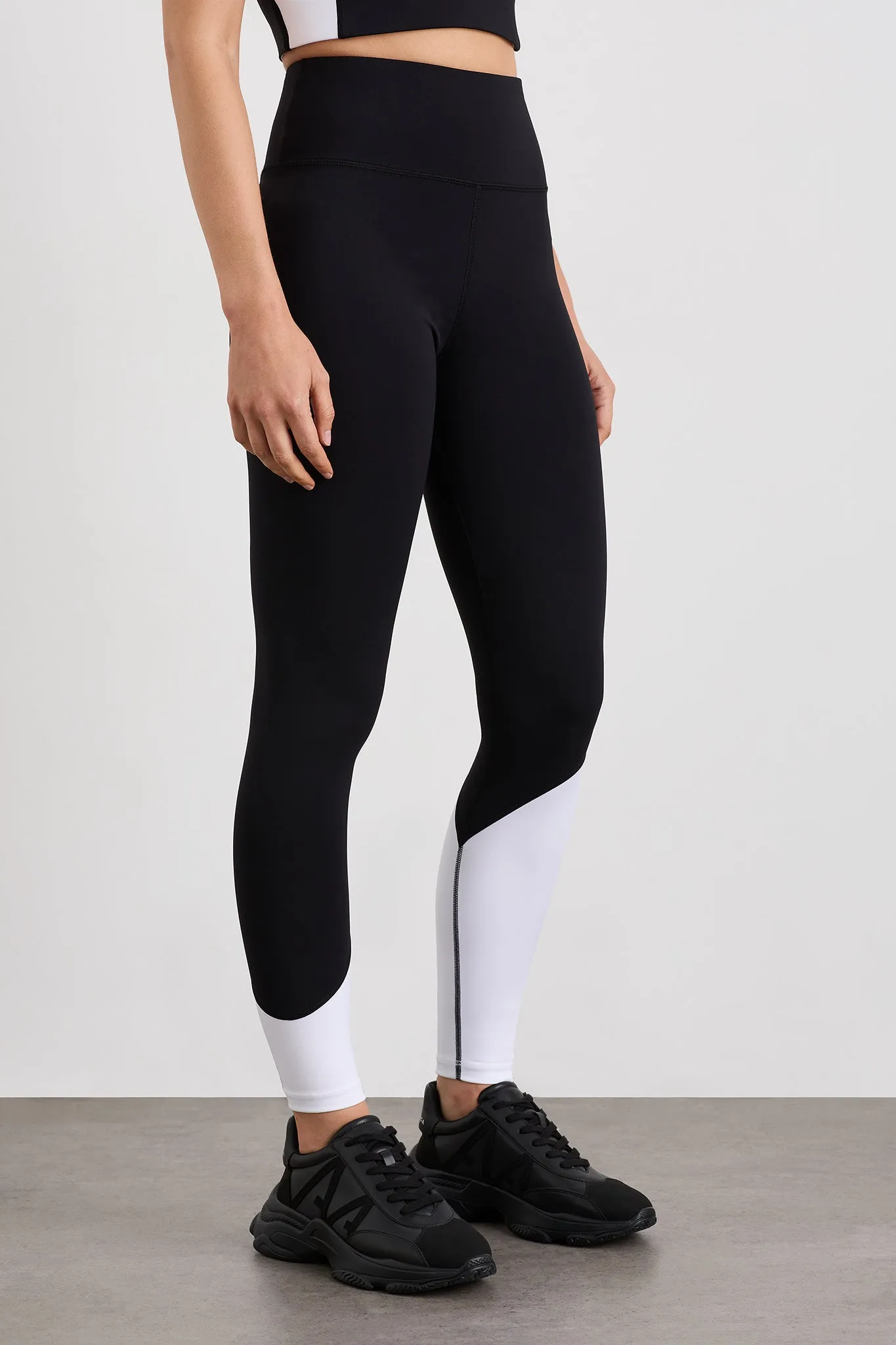 Curved Panel Full Length Legging 226