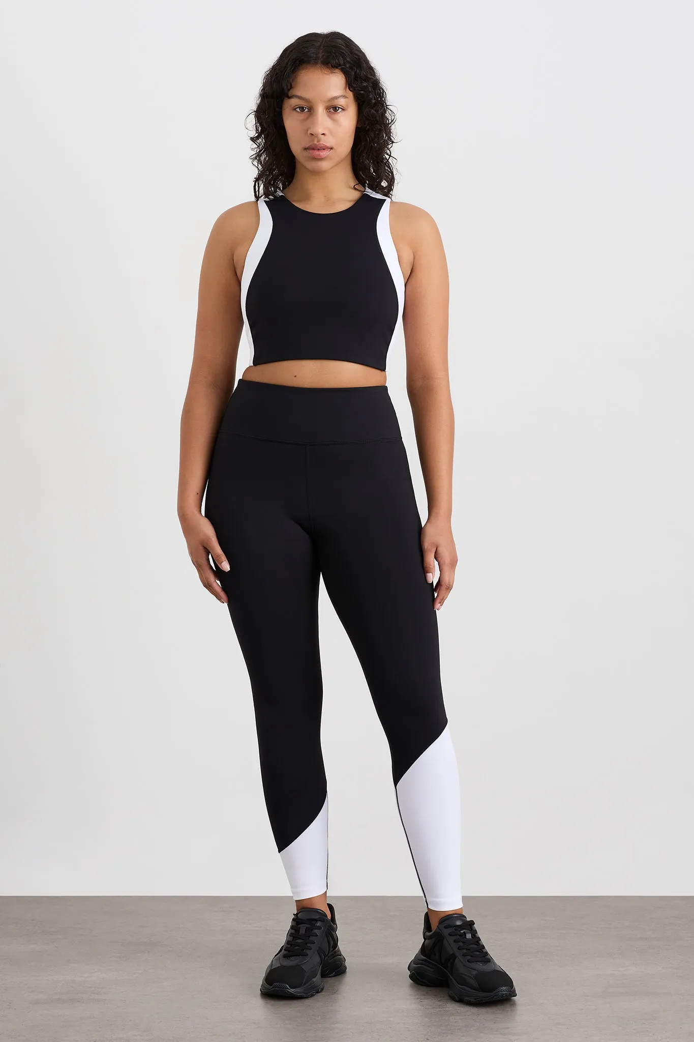 Curved Panel Full Length Legging 226