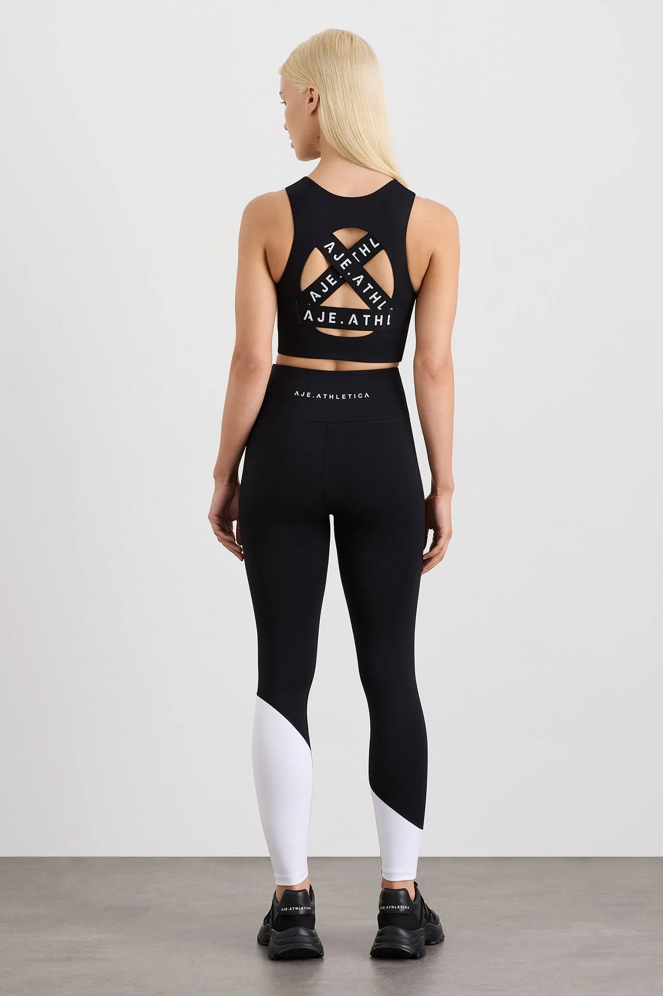 Curved Panel Full Length Legging 226