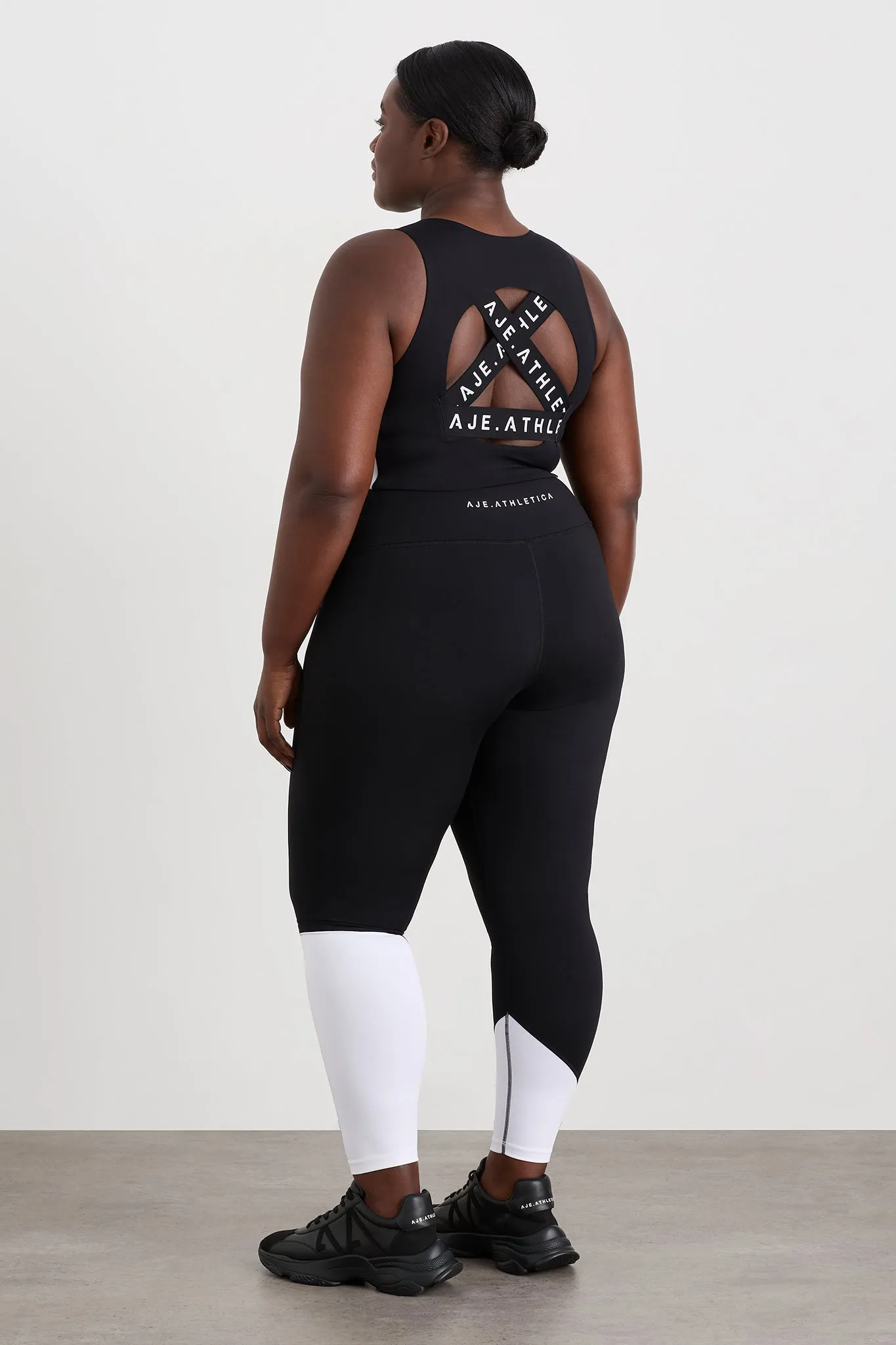 Curved Panel Full Length Legging 226