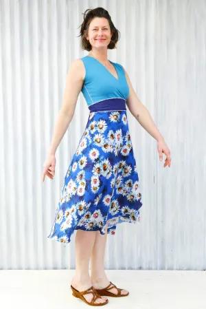 Dancing Daisy Wrap Dress