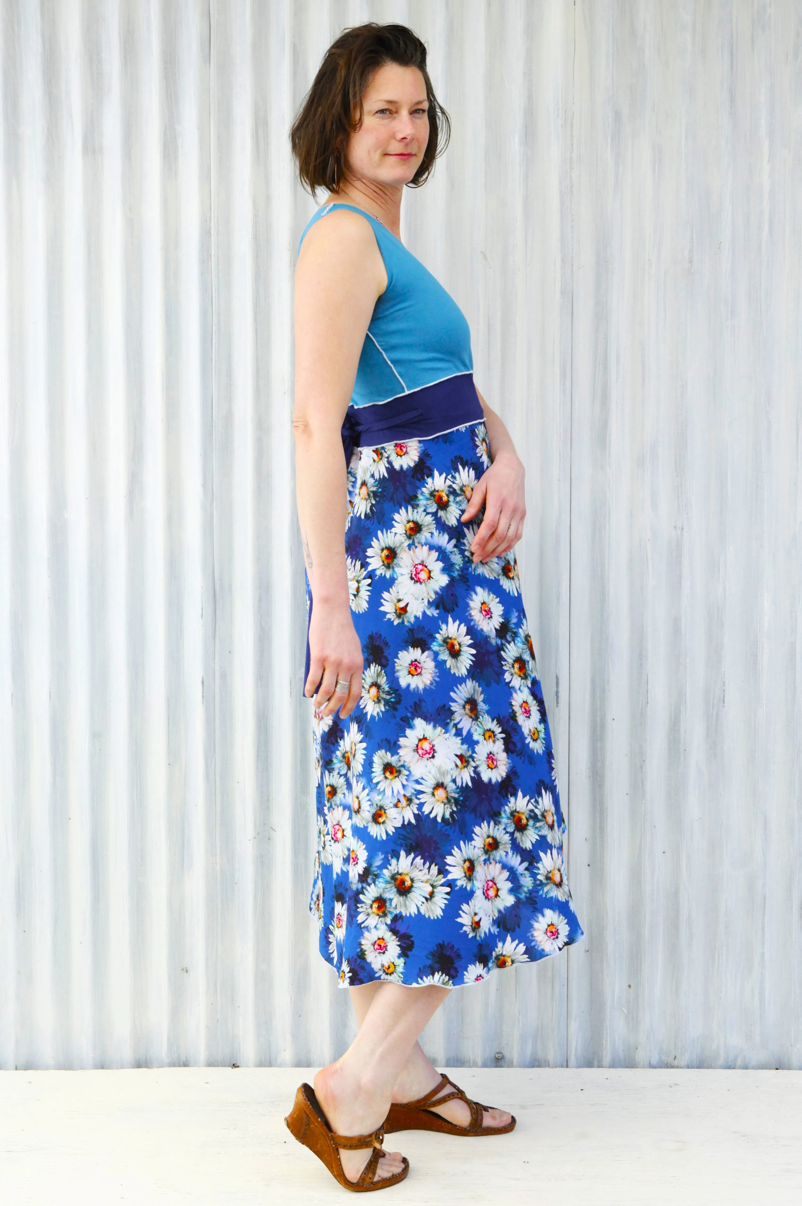 Dancing Daisy Wrap Dress