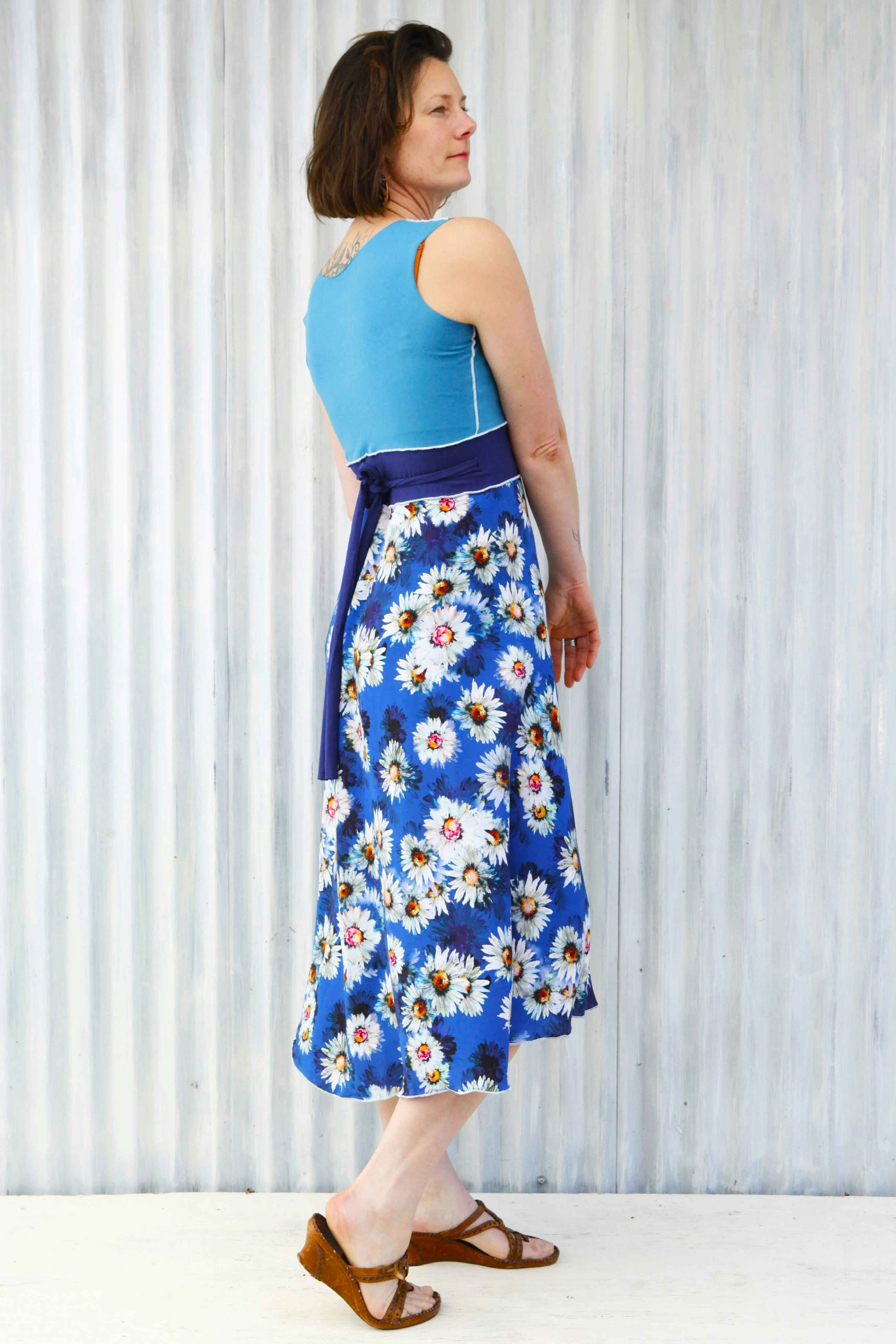 Dancing Daisy Wrap Dress