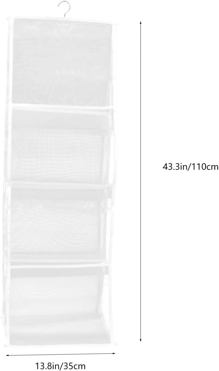 Design Multi Handbag Storage Pouch Door Hanging Organizer for Purse Storage Stylish Home Accessory for Living Bedroom Study