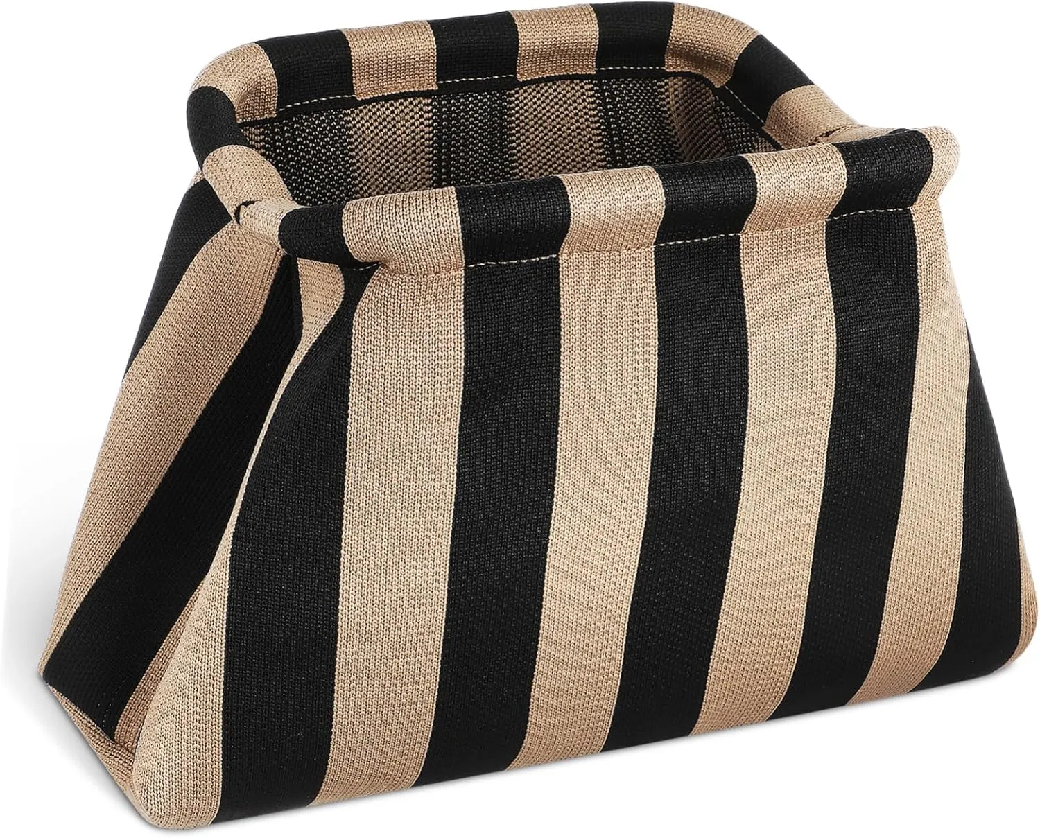 Elegant Clutch Purse for Women Stylish Handbag with Strap Versatile Design for Everyday Use for Parties Special Occasions Craftsmanship Striped