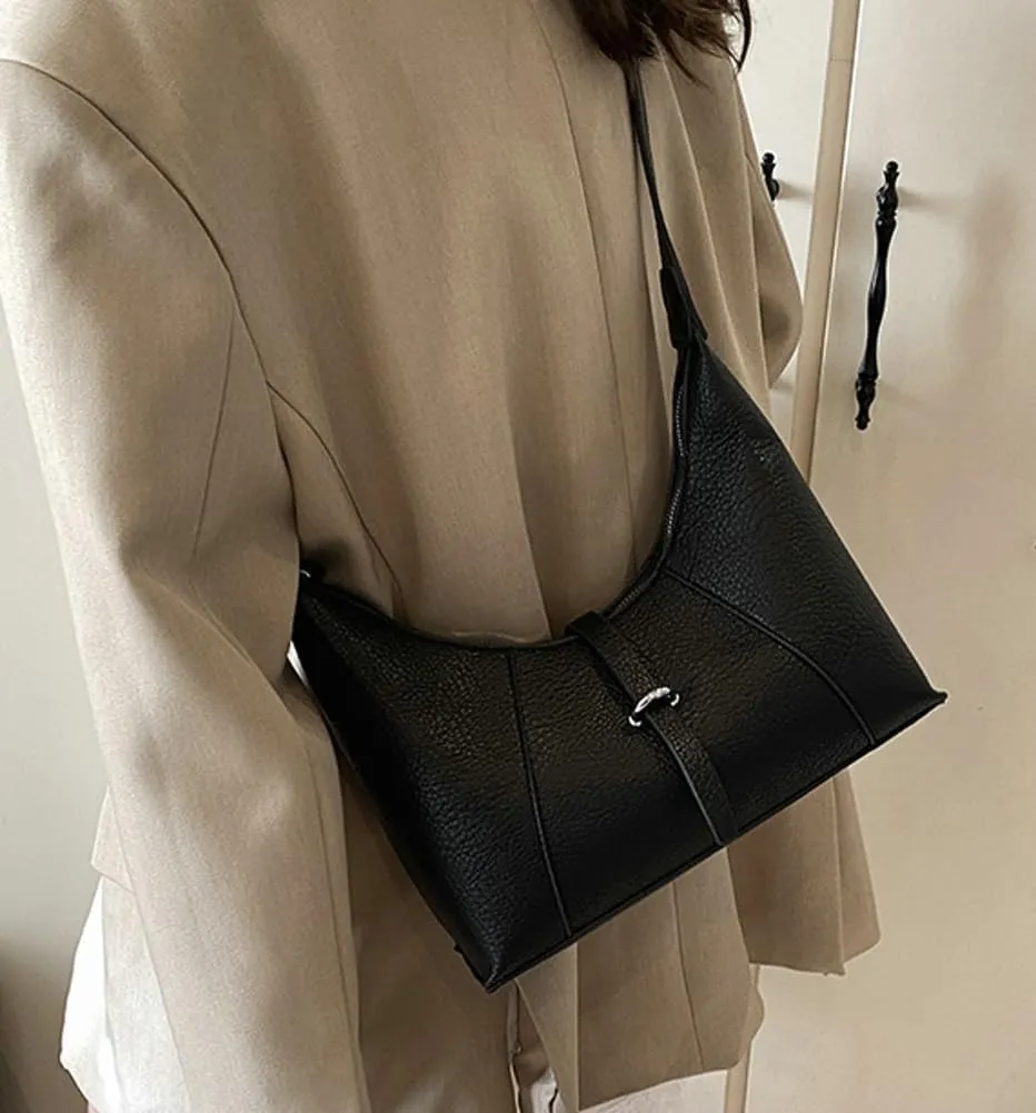 Epsion 2025 Shoulder Bags for Women Soft Vegan Leather Hobo Handbag Chic Slouchy Tote Purses