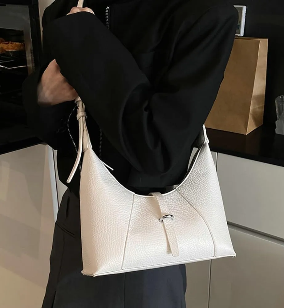 Epsion 2025 Shoulder Bags for Women Soft Vegan Leather Hobo Handbag Chic Slouchy Tote Purses