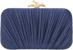 Evening Bag Clutch Purses for Women Chic Satin Pleated Designer Shoulder Handbags Crossbody Purse for Party Prom Wedding