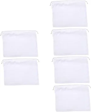 GALPADA Sets Luxury Silk Drawstring Bag Set Multi-purpose Household Storage Bag Belt and Mouth Rope Design Pcs
