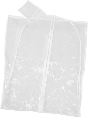 Garneck Bridal Wedding Dress Garment Bag Portable Cover for Wedding Gowns Lightweight Protective Clothing Cover Versatile for Easy Storage and Travel Elegant Design for Special Occasions