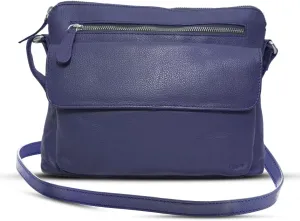 Genuine Leather Crossbody Bag for Women  Medium Size Leathure Purse, Stylish and Durable Handbags for Women