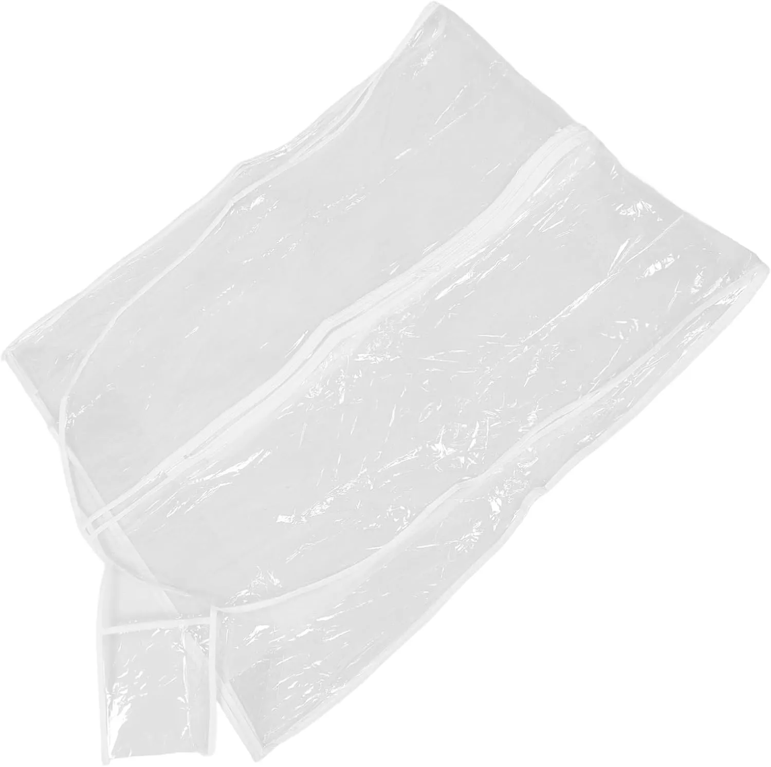 Healifty Bridal Wedding Dress Garment Bag Large Transparent Cover for Long Dresses Comprehensive Protection for Storage Travel Versatile for Costumes and Gowns