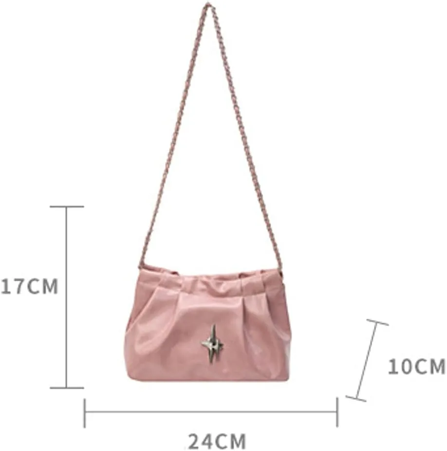 Hobo Tote Bag Chic Handbag Shoulder Bags Purse Small Purses Casual Cute Star Clutch Handbag Cute Bags