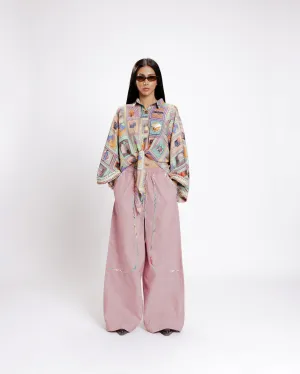 Kaali Peeli Cape Shirt