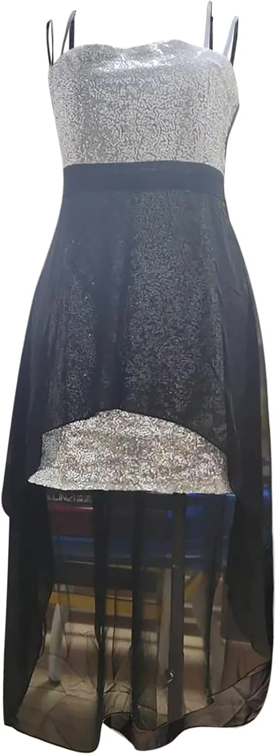 Kuluzego Womens Homecoming Dresses - Formal Sparkly Sexy Spaghetti Strap Dresses 2025