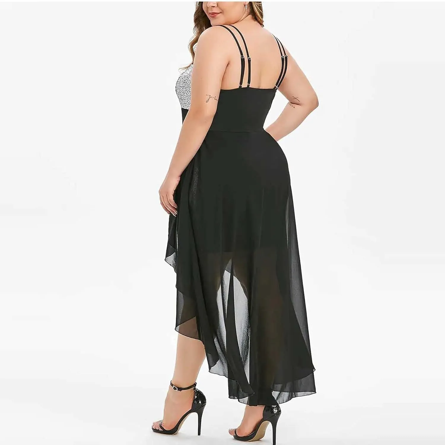 Kuluzego Womens Homecoming Dresses - Formal Sparkly Sexy Spaghetti Strap Dresses 2025