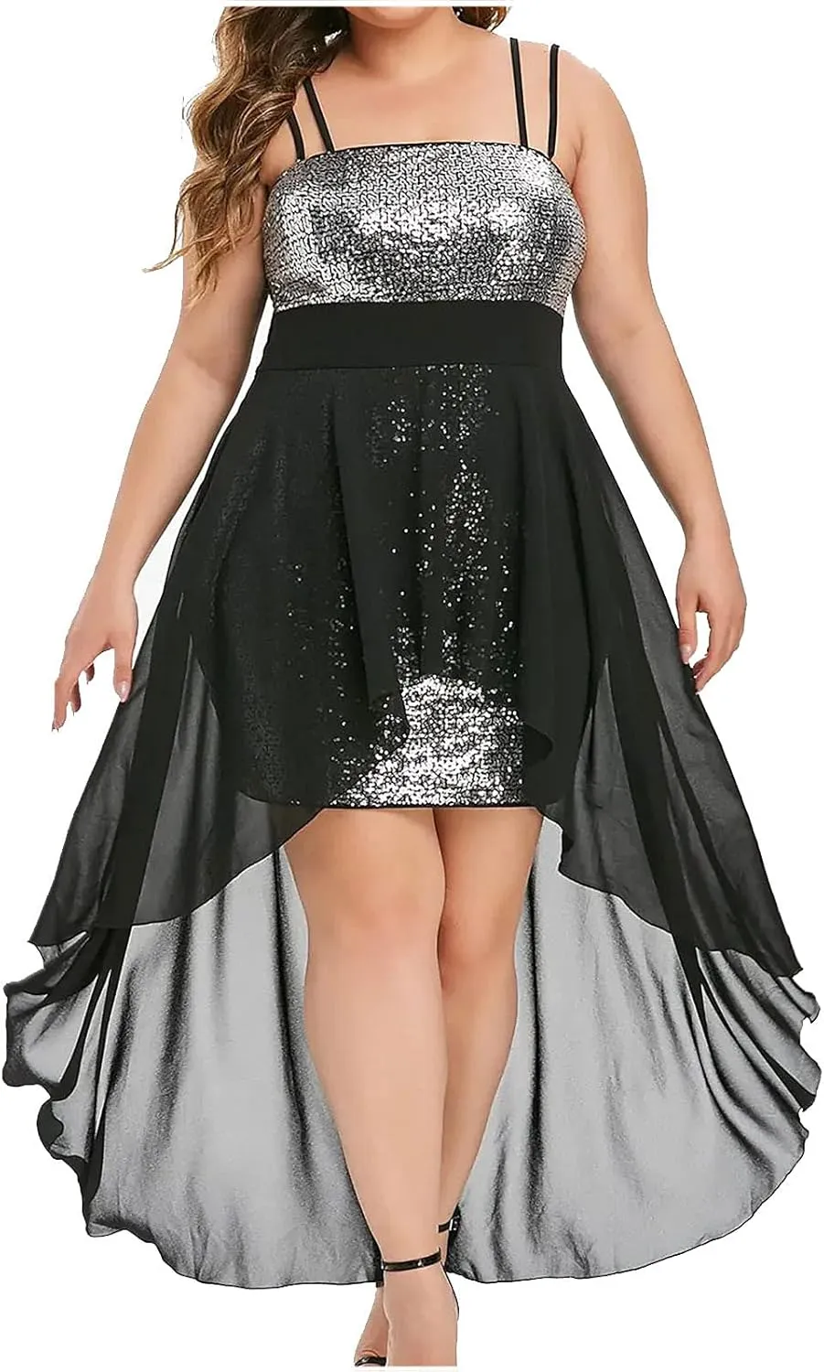 Kuluzego Womens Homecoming Dresses - Formal Sparkly Sexy Spaghetti Strap Dresses 2025