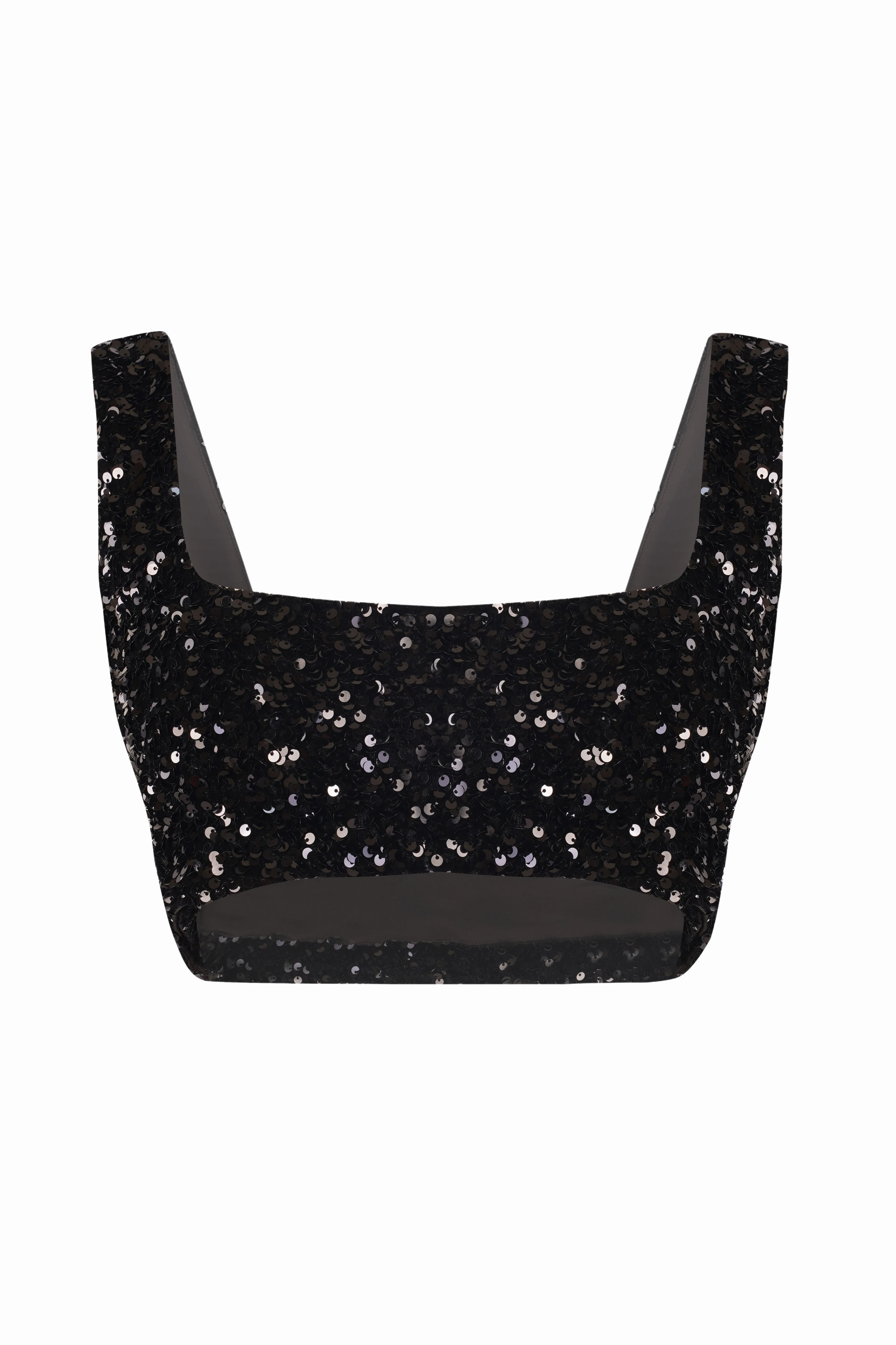 LEILA Sequins Crop