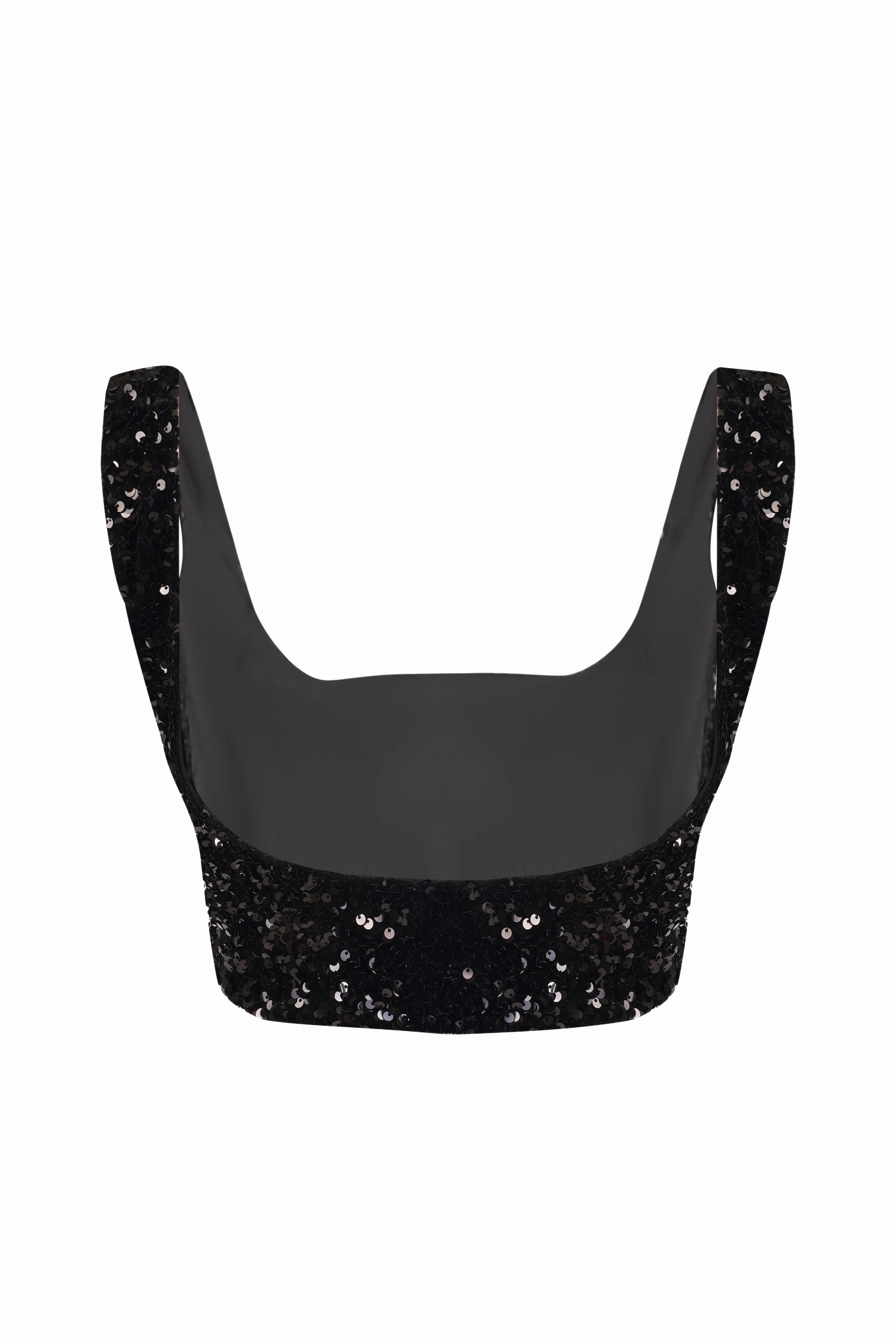 LEILA Sequins Crop
