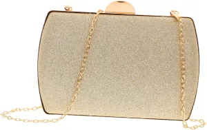 LIFKOME Sparkly Evening Bag Fashion Clutch Purse Women's Banquet Bag Party Handbag Stylish Organized
