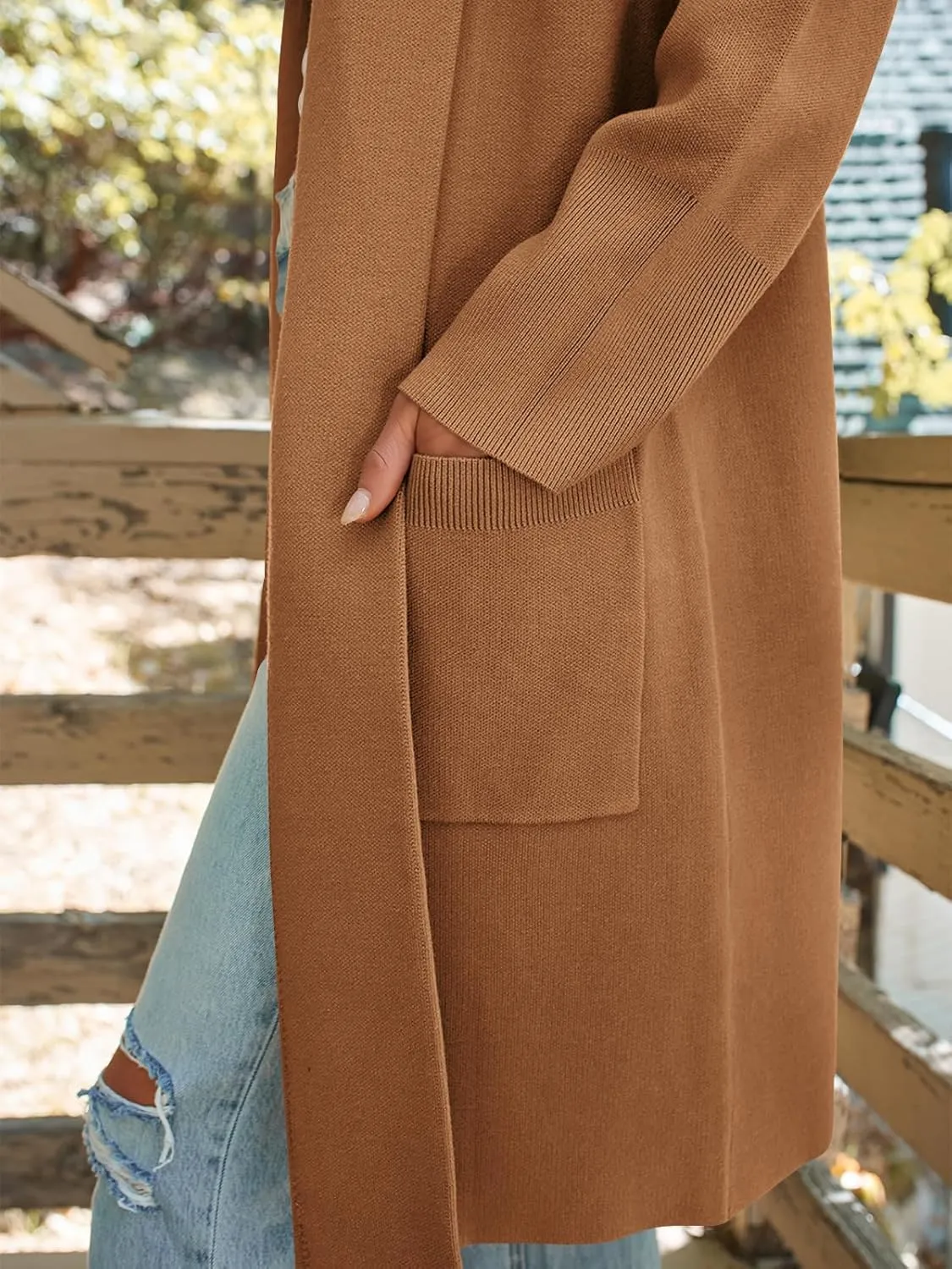 LILLUSORY Women's Long Dressy Cardigan Sweaters Fall Oversized Coatigan Jackets 2025 Knit Business Casual Winter Coats
