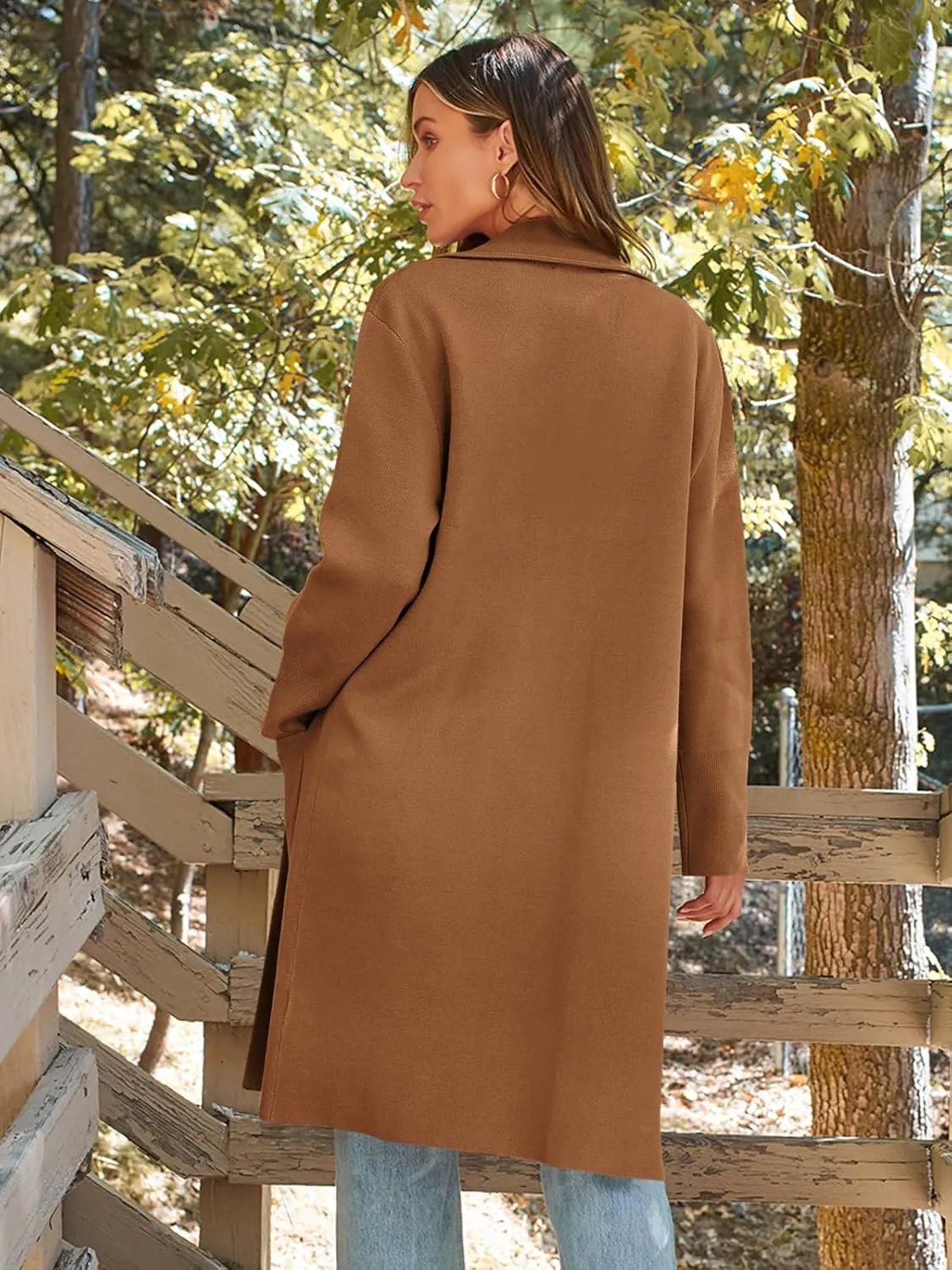 LILLUSORY Women's Long Dressy Cardigan Sweaters Fall Oversized Coatigan Jackets 2025 Knit Business Casual Winter Coats
