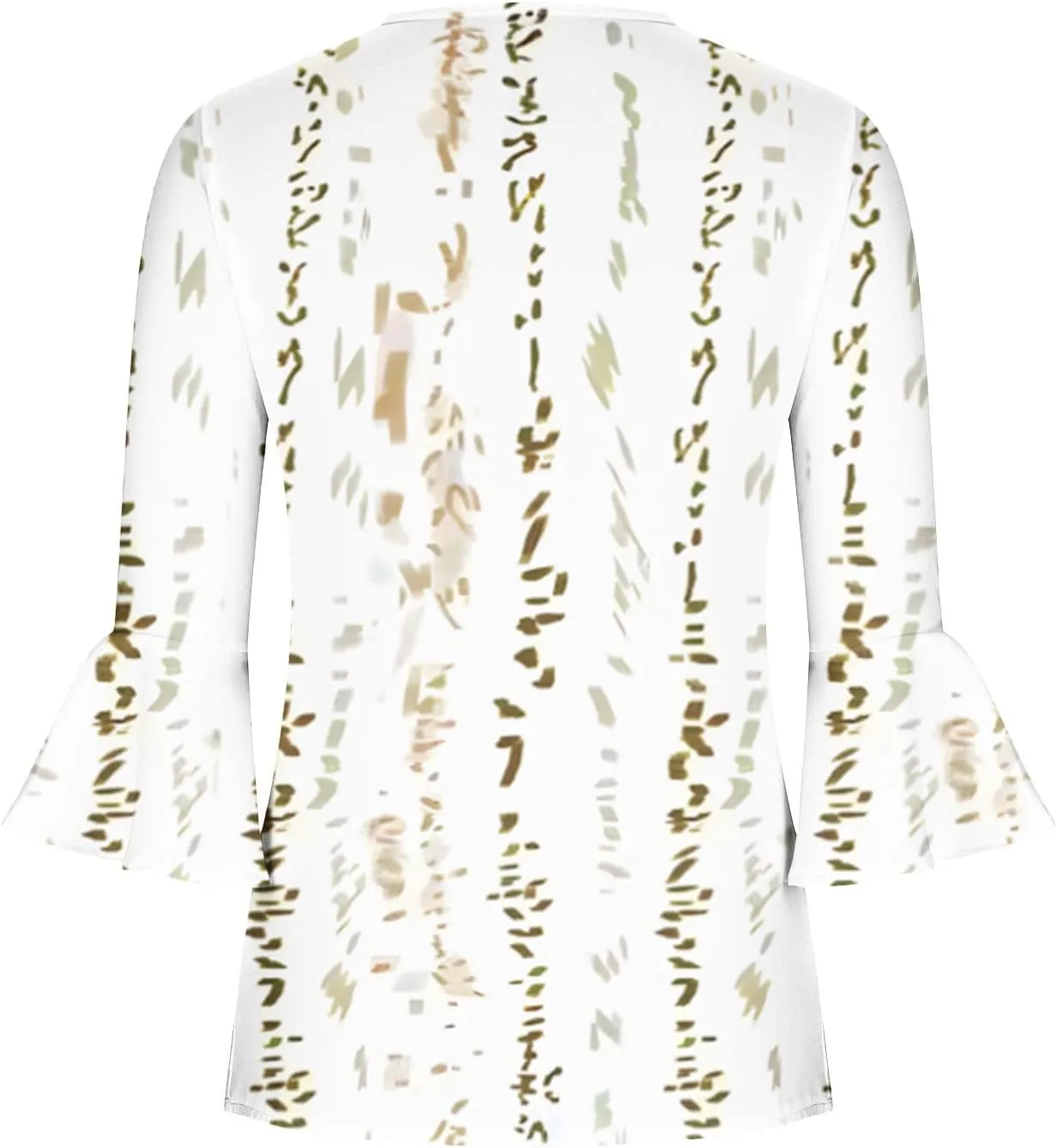 LRMQS 3/4 Length Sleeve Womens Tops 2025 Casual Summer Boho Spring Tunic Shirts Trendy Floral Bohemian Blouses Ladies Clothes