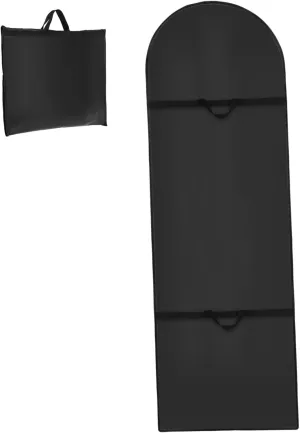 Luxshiny Foldable Garment Bag for Travel Peva Suit and Dress Storage Protective Hanging Bag for Formal Gowns Suits Dresses Stylish Reusable Sturdy Design for Mens Travel