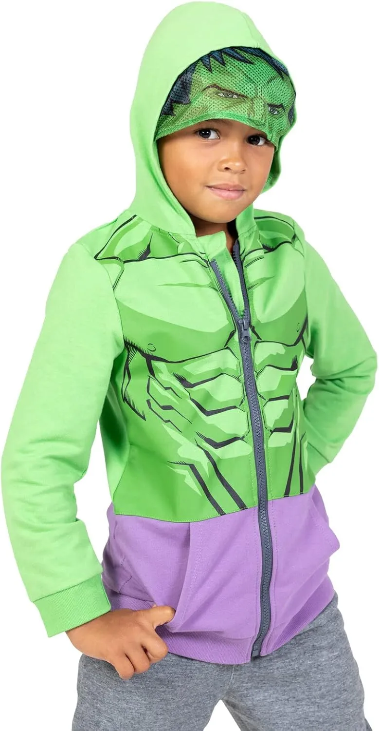 Marvel Avengers Zip Up Hoodie Toddler to Big Kid Sizes (2T - 18-20)