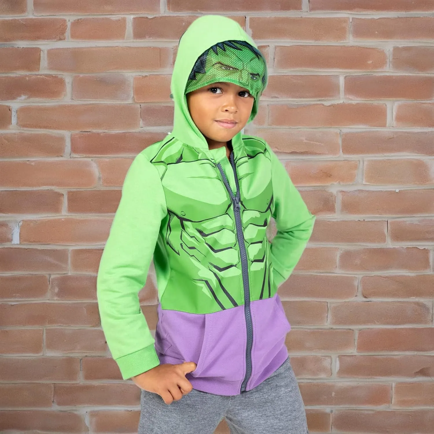 Marvel Avengers Zip Up Hoodie Toddler to Big Kid Sizes (2T - 18-20)
