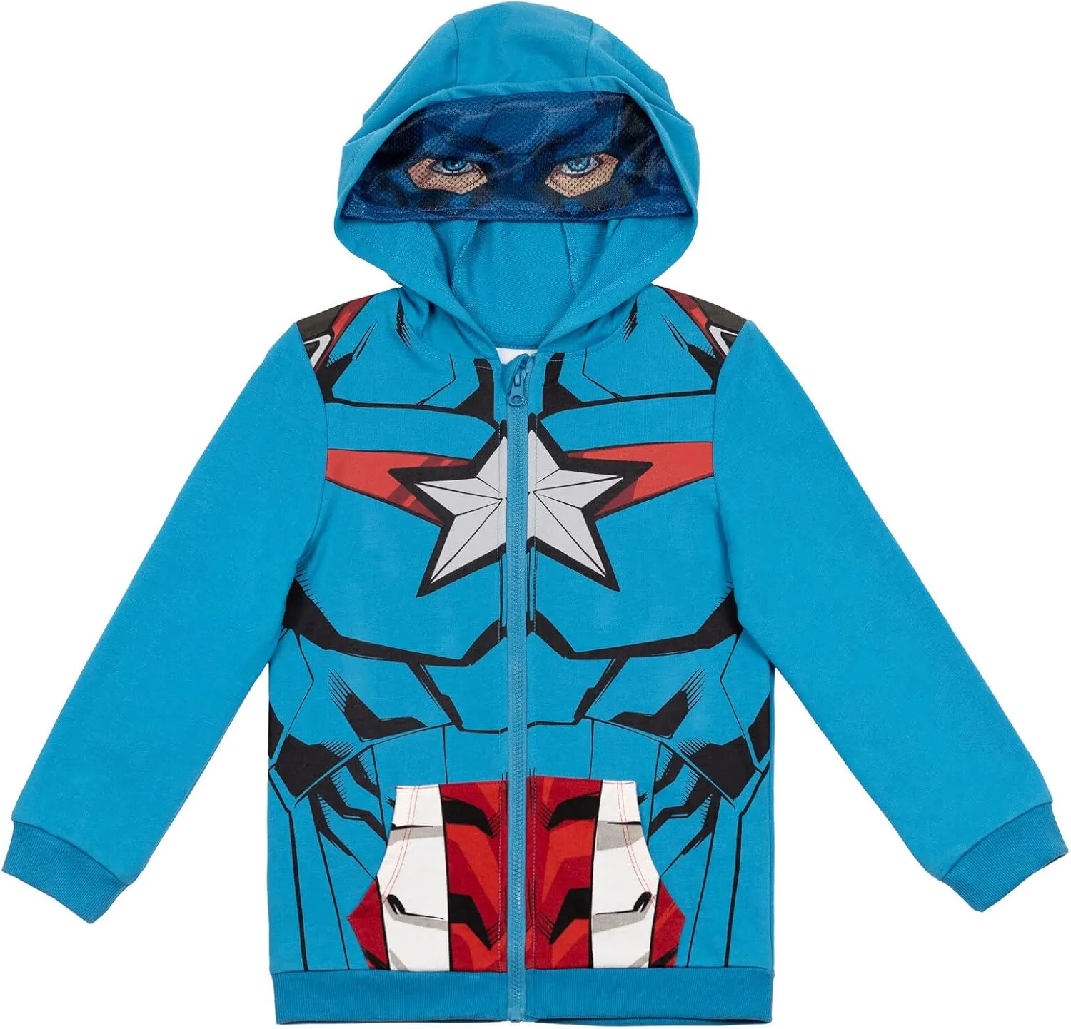 Marvel Avengers Zip Up Hoodie Toddler to Big Kid Sizes (2T - 18-20)