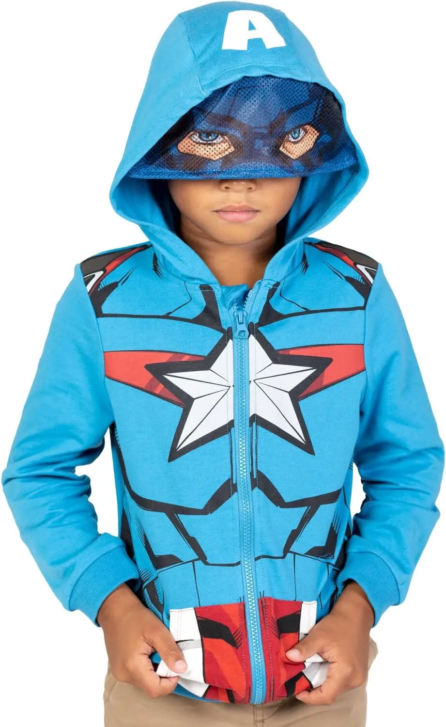 Marvel Avengers Zip Up Hoodie Toddler to Big Kid Sizes (2T - 18-20)