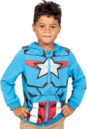 Marvel Avengers Zip Up Hoodie Toddler to Big Kid Sizes (2T - 18-20)
