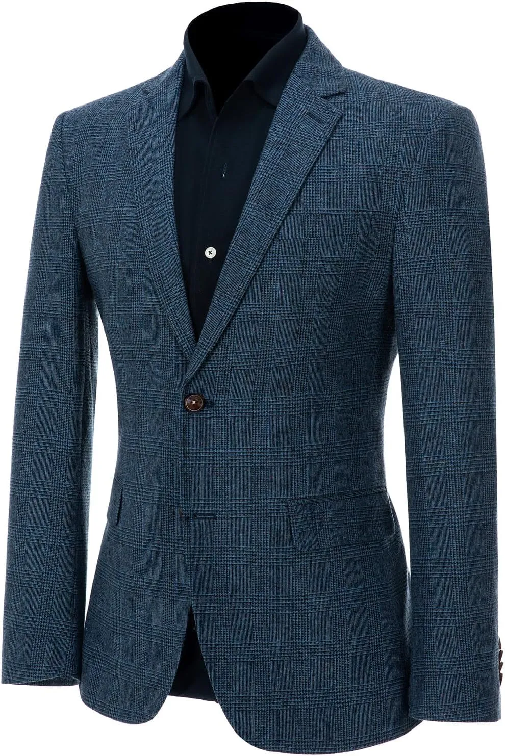 Mens Suits Classic Fit 2 Piece Men Suits Slim Fit Wool Blend Men's Jacket Sport Coats Blazers Pants Tuxedo for Men