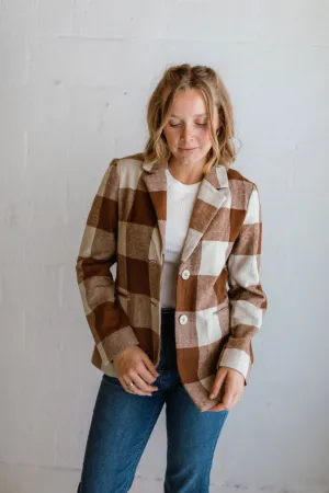 Ricki Plaid Blazer