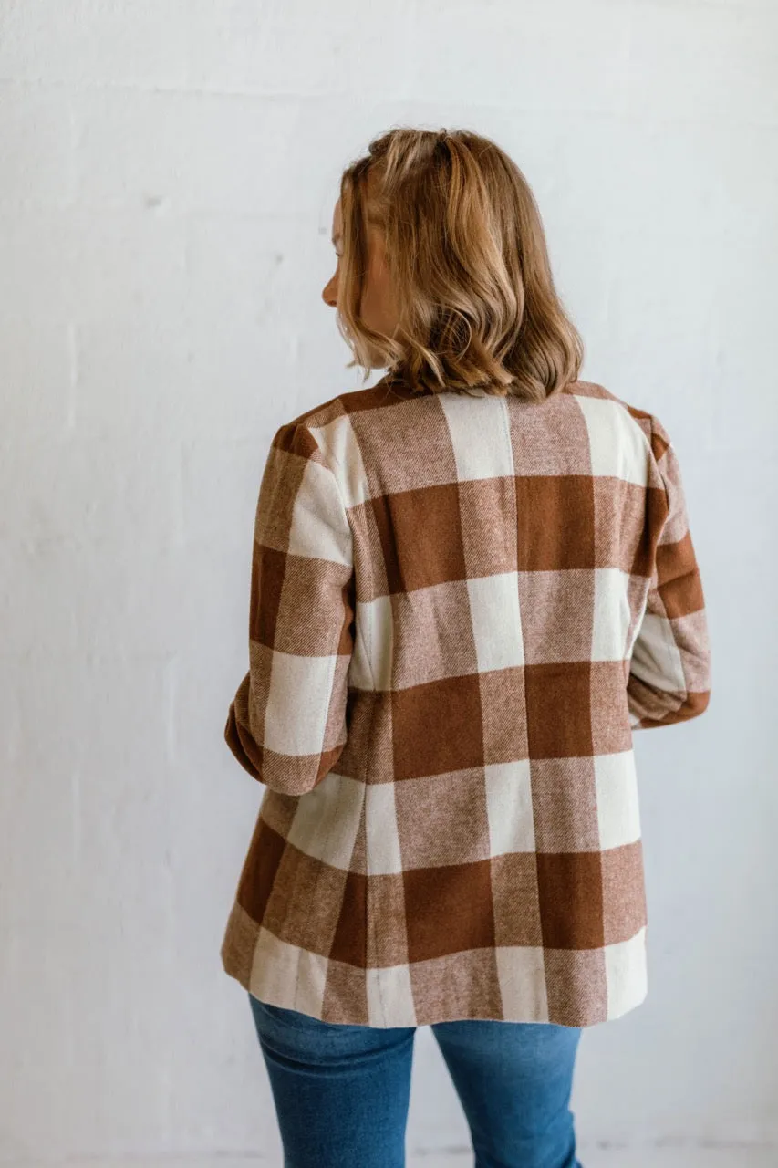 Ricki Plaid Blazer