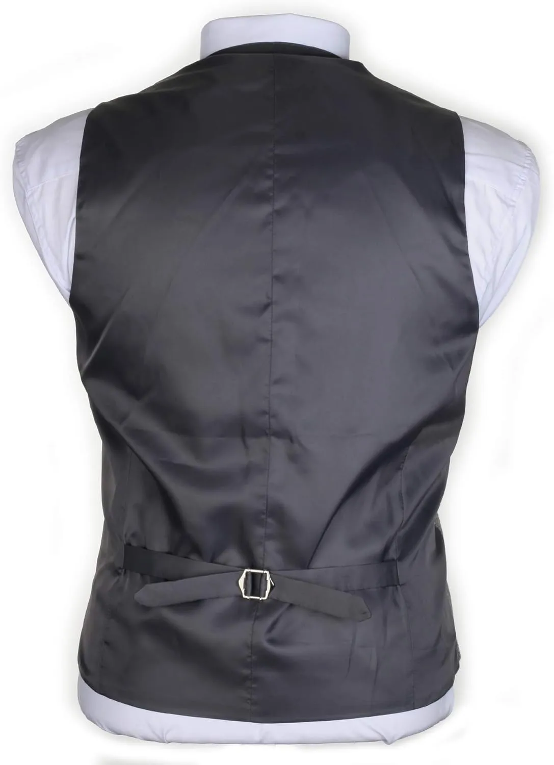 Ruth&Boaz 2Pockets 4Buttons Wool Herringbone Tweed Tailored Collar Suit Vest