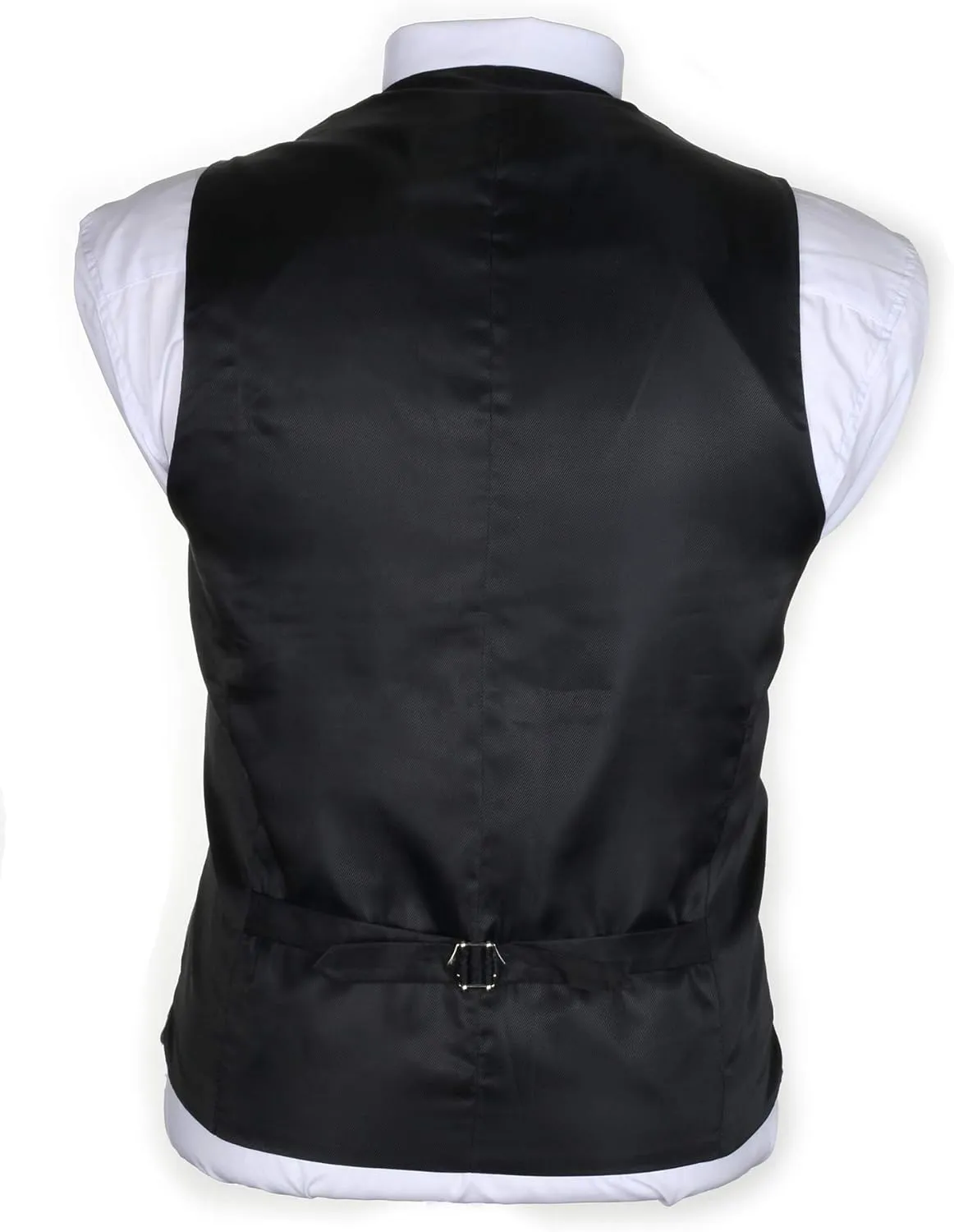 Ruth&Boaz 2Pockets 4Buttons Wool Herringbone Tweed Tailored Collar Suit Vest