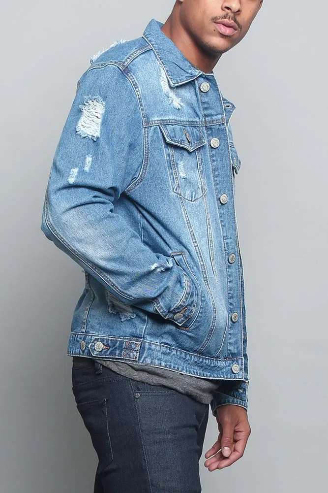 Savage Tiger Denim Jacket