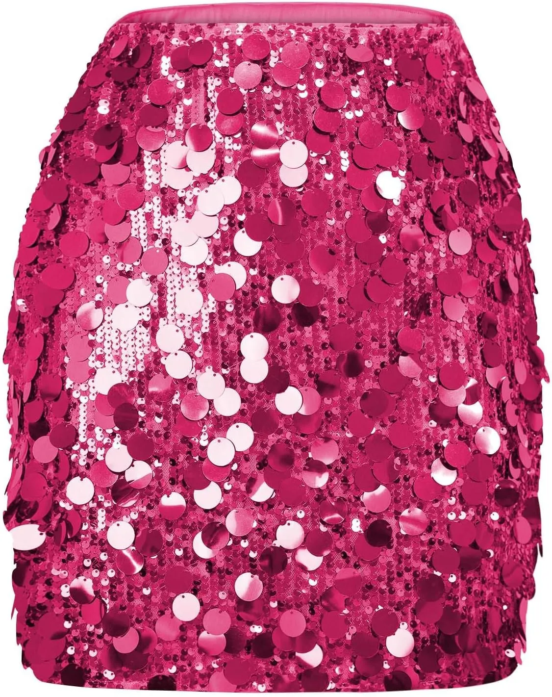 Sequin Skirt for Women Sparkly Mini Skirts High Waist Bodycon Glitter Club Night Out Party Skirt Sexy Shiny Clubwear