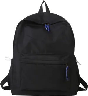 Soft Leather Purses for Women Waterproof Stylish Daypack Purses Shoulder Bags Outdoor Travel Backpack for Girls(Black)
