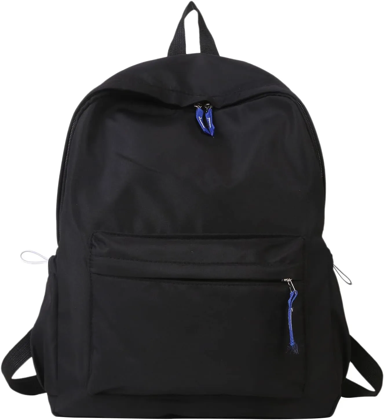 Soft Leather Purses for Women Waterproof Stylish Daypack Purses Shoulder Bags Outdoor Travel Backpack for Girls(Black)