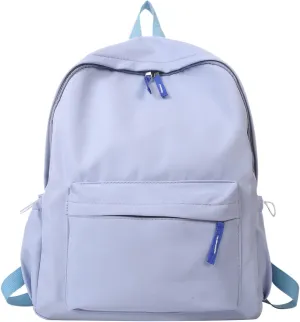 Soft Leather Purses for Women Waterproof Stylish Daypack Purses Shoulder Bags Outdoor Travel Backpack for Girls(Blue)